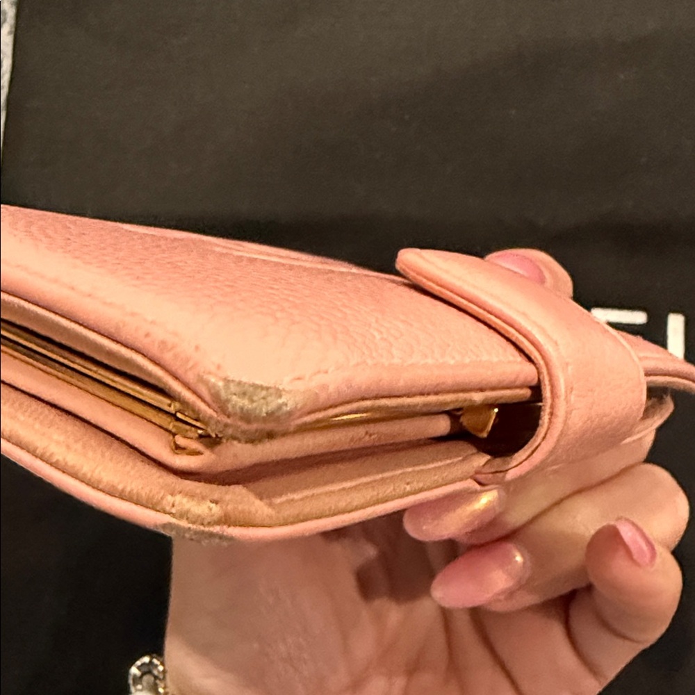 Chanel Blush Pink Leather Wallet - Picture 12 of 13